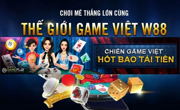 Nhan thuong chien Game Viet nhan thuong tai W88 chi tiet